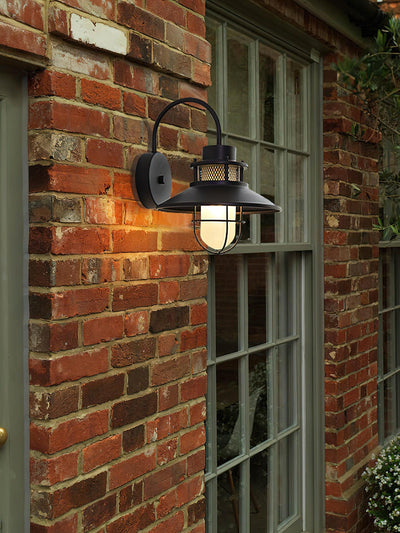 Felix Outdoor Wall Light – Industrial-Style Weatherproof LED Lantern (IP65)