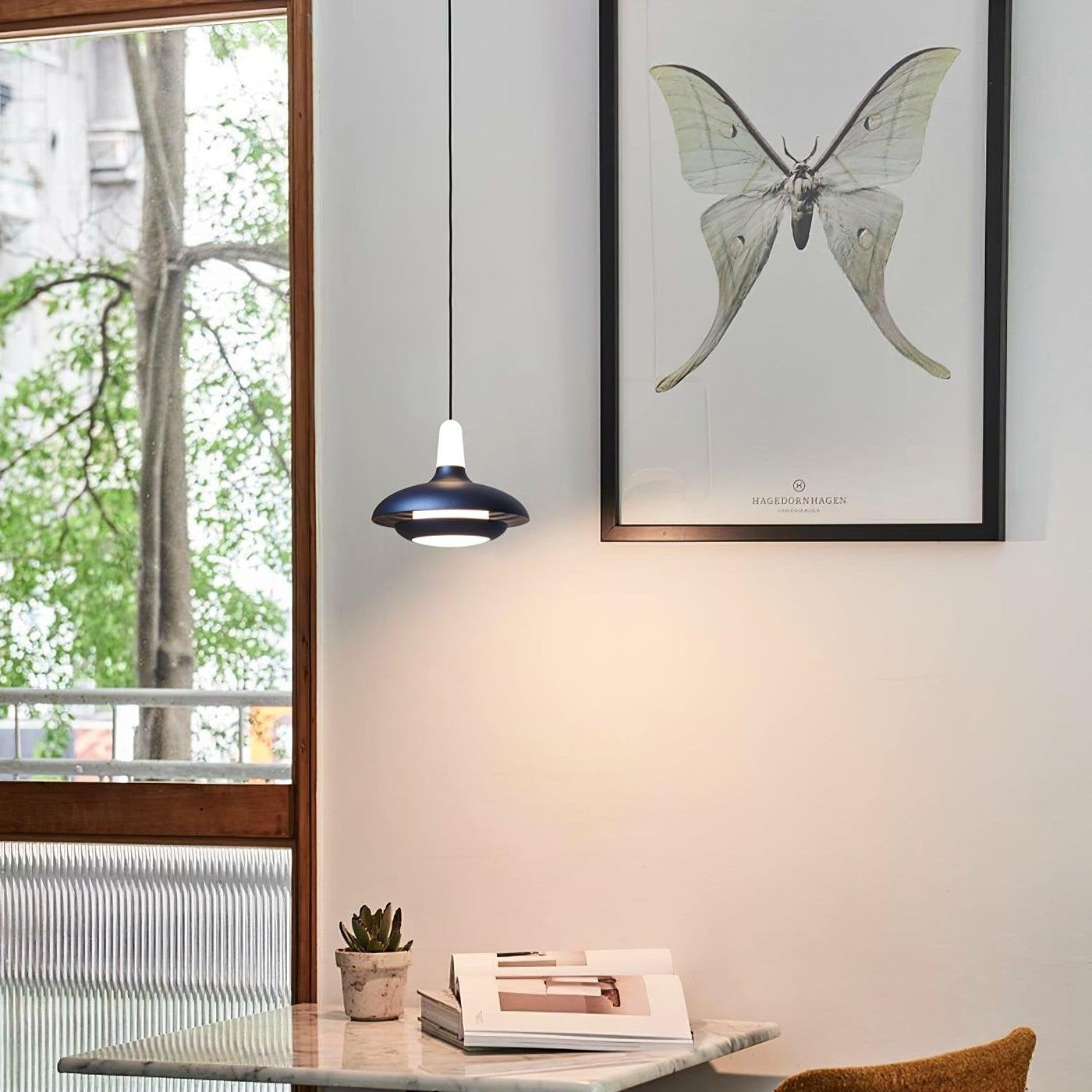 Fiji LED Pendant Light – Modern Tropical-Inspired Hanging Lamp (3000K-6000K)