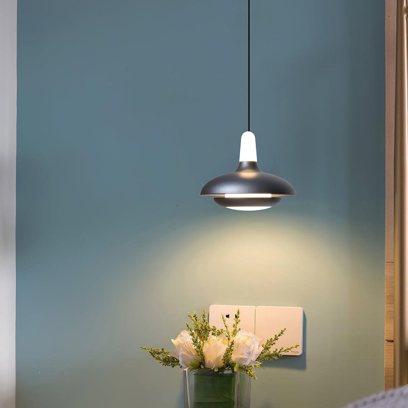 Fiji LED Pendant Light – Modern Tropical-Inspired Hanging Lamp (3000K-6000K)