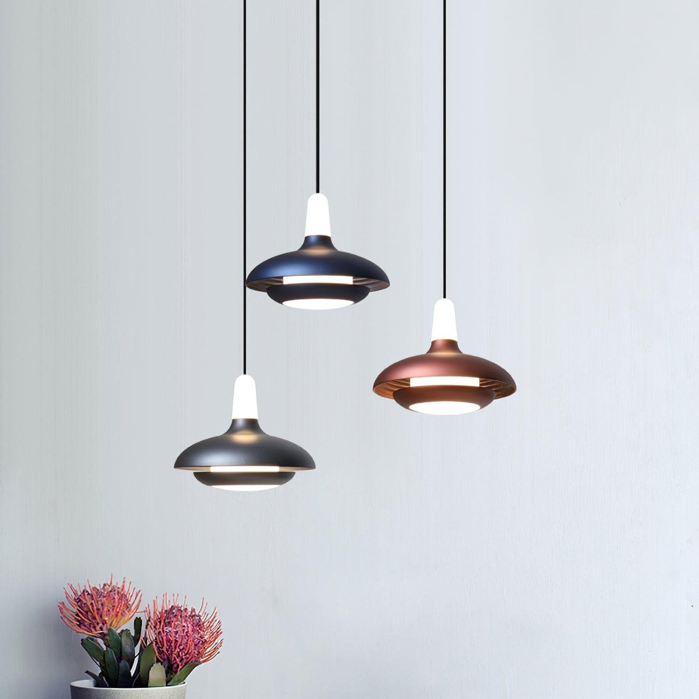 Fiji LED Pendant Light – Modern Tropical-Inspired Hanging Lamp (3000K-6000K)