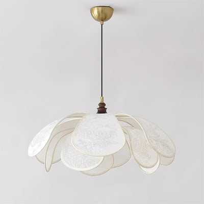 Florina Pendant Light – Elegant Floral-Inspired Hanging Lamp (E26/E27)