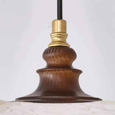 Florina Pendant Light – Elegant Floral-Inspired Hanging Lamp (E26/E27)