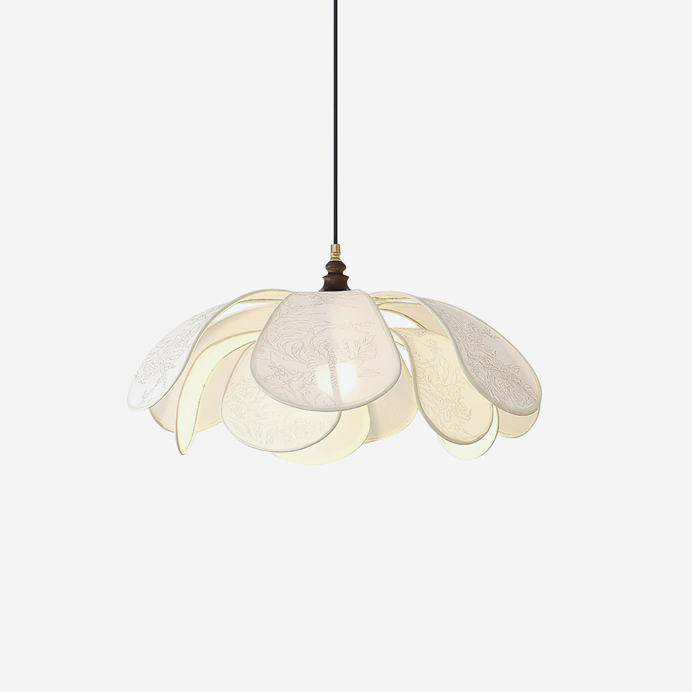 Florina Pendant Light – Elegant Floral-Inspired Hanging Lamp (E26/E27)
