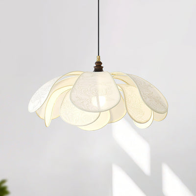 Florina Pendant Light – Elegant Floral-Inspired Hanging Lamp (E26/E27)