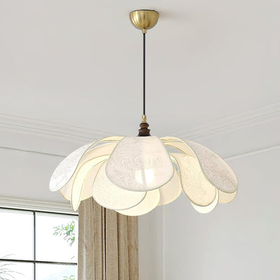 Florina Pendant Light – Elegant Floral-Inspired Hanging Lamp (E26/E27)