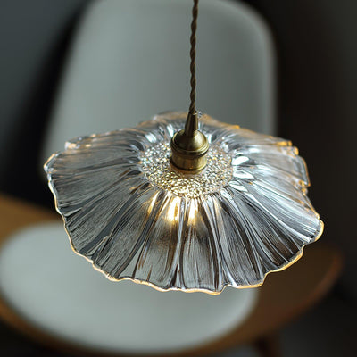 Flower Glass Pendant Light – A Touch of Nostalgic Elegance
