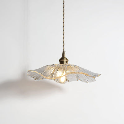 Flower Glass Pendant Light – A Touch of Nostalgic Elegance