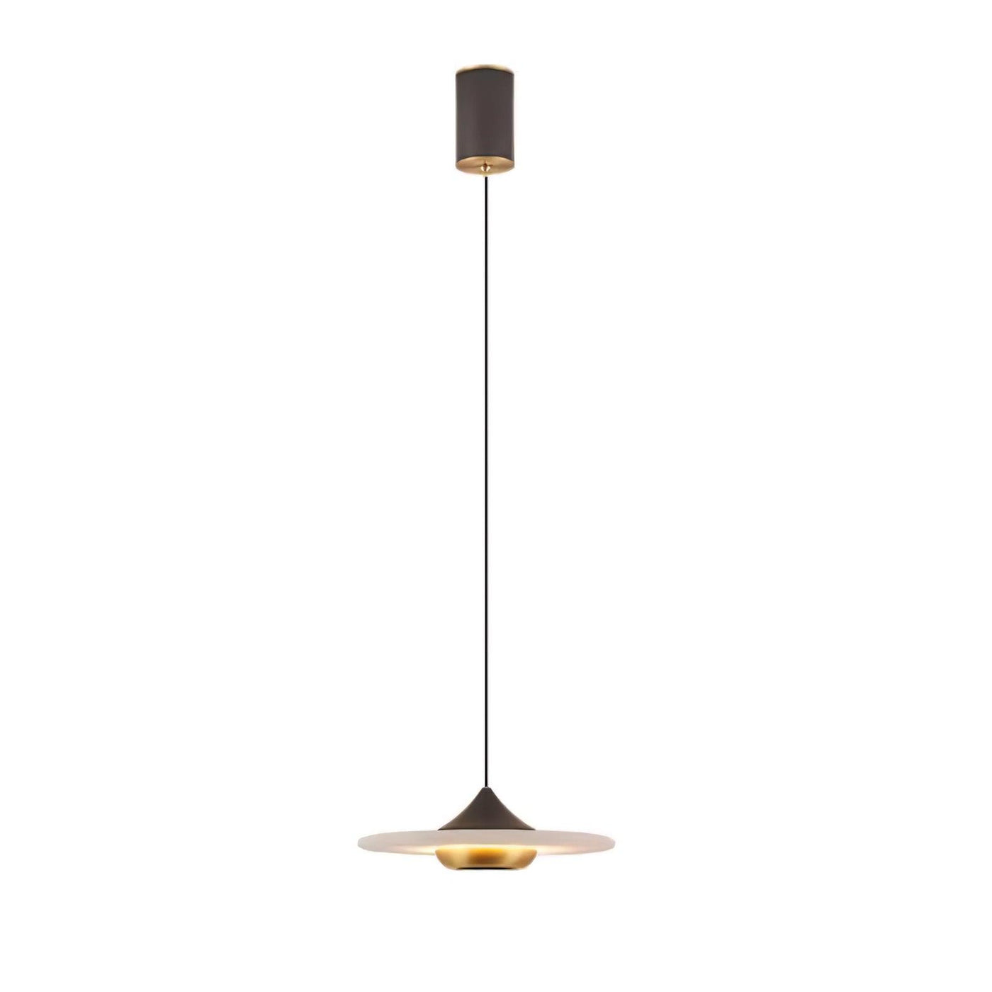 Flying Saucer Marble Pendant Light – Elegant LED Hanging Lamp (3000K-6000K)