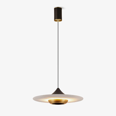 Flying Saucer Marble Pendant Light – Elegant LED Hanging Lamp (3000K-6000K)
