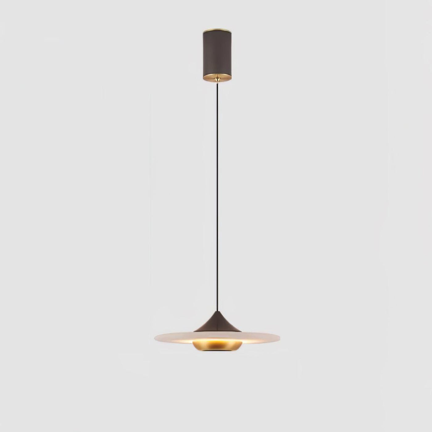 Flying Saucer Marble Pendant Light – Elegant LED Hanging Lamp (3000K-6000K)