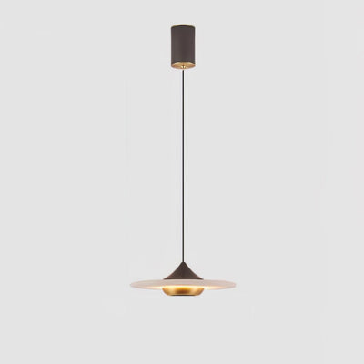 Flying Saucer Marble Pendant Light – Elegant LED Hanging Lamp (3000K-6000K)
