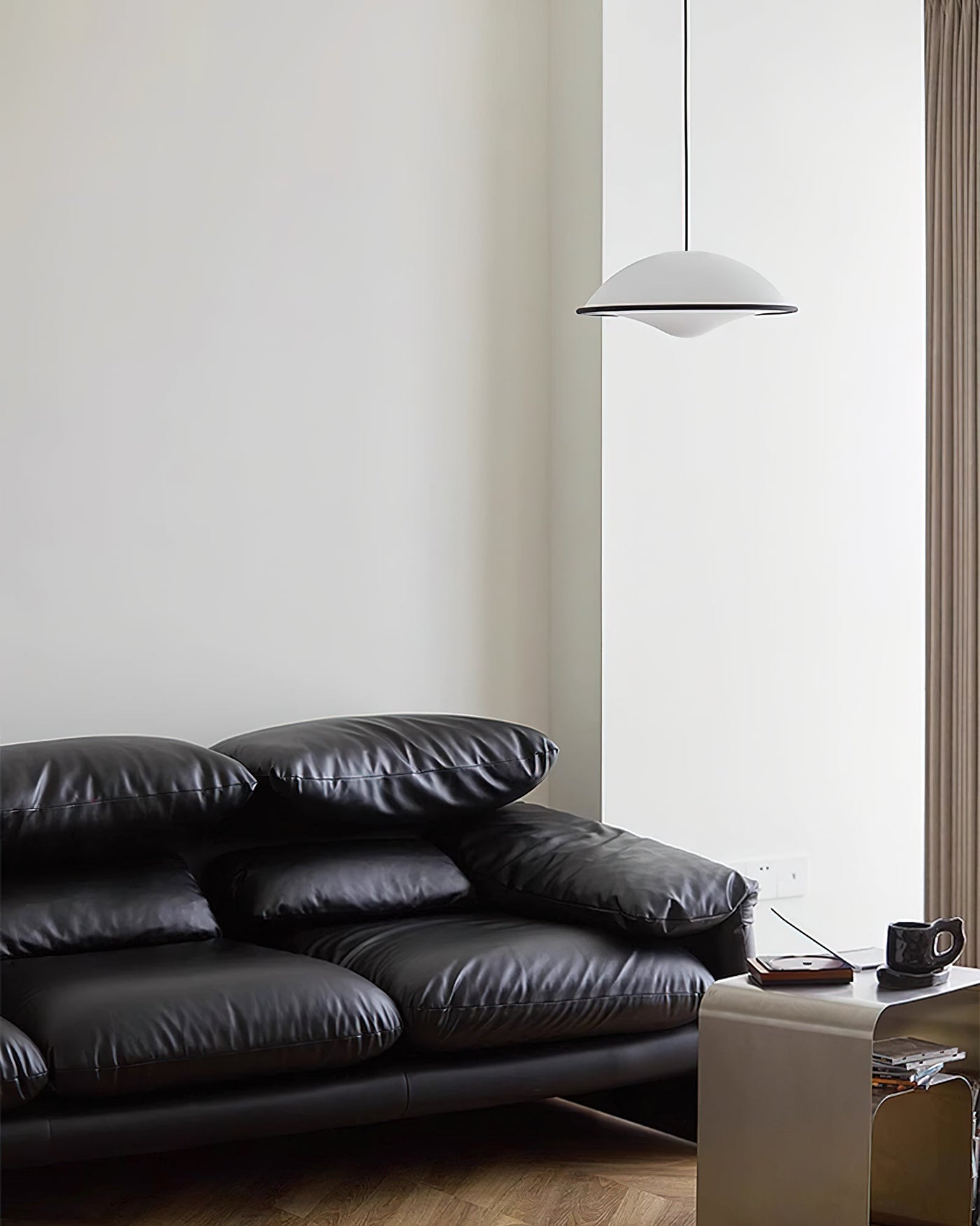 Fontana UFO Pendant Light – Modern Minimalist LED Hanging Lamp (E26/E27)