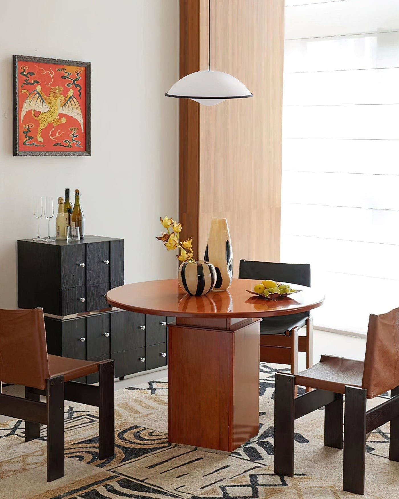 Fontana UFO Pendant Light – Modern Minimalist LED Hanging Lamp (E26/E27)