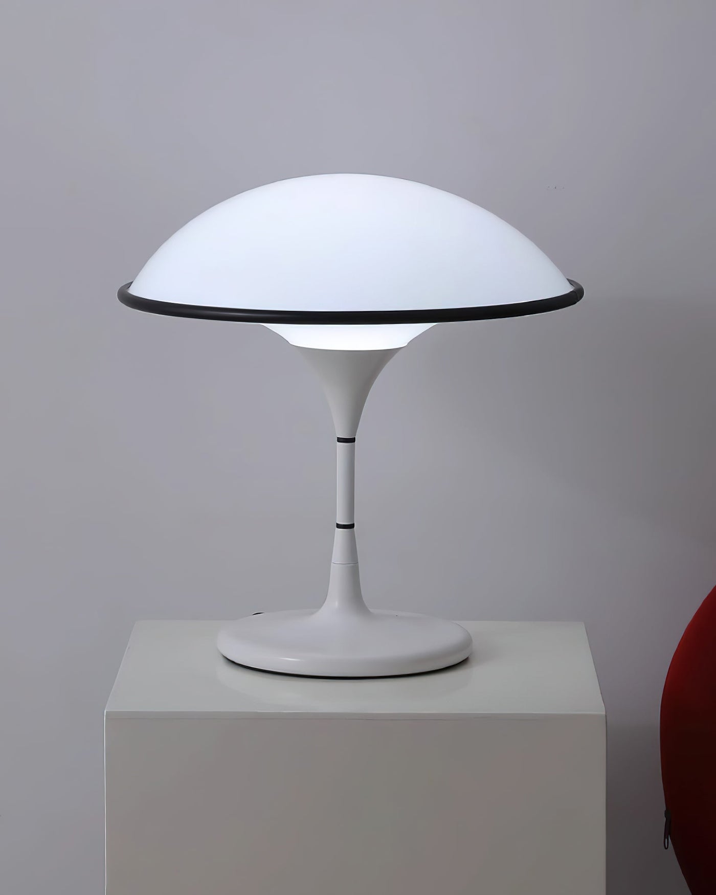Fontana Table Lamp – Retro Modern LED Desk Light with Dome Shade (E26/E27, 40W)