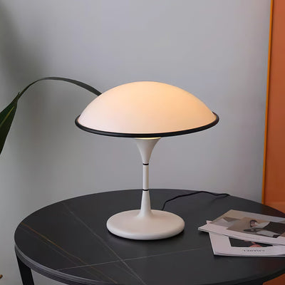 Fontana Table Lamp – Retro Modern LED Desk Light with Dome Shade (E26/E27, 40W)