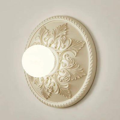 Modern Resin Wall Light – Elegant Coffee-Toned Contemporary Design