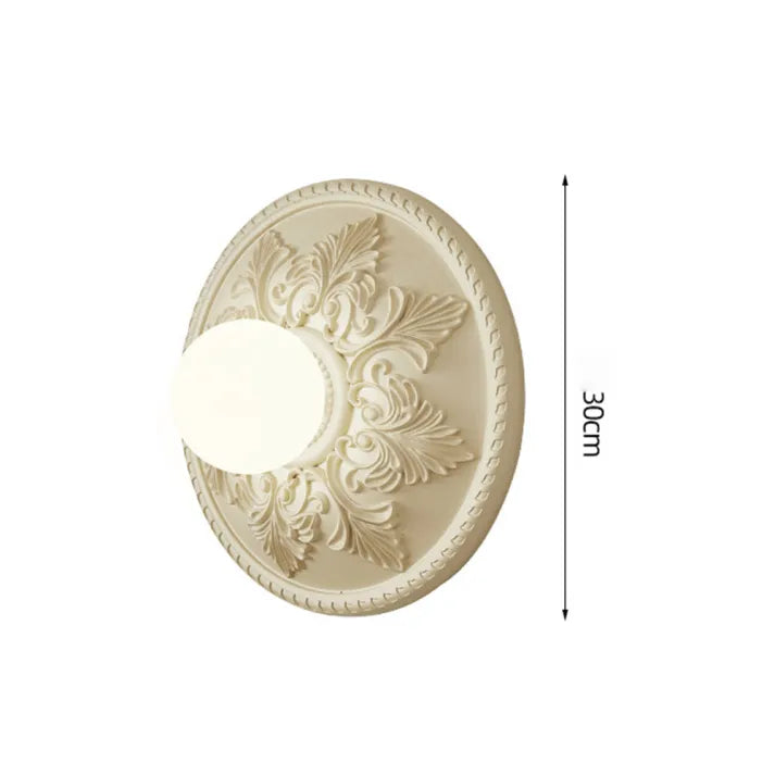 Modern Resin Wall Light – Elegant Coffee-Toned Contemporary Design