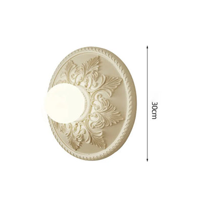 Modern Resin Wall Light – Elegant Coffee-Toned Contemporary Design