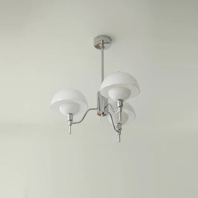 French Bubble Cream Chandelier – Elegant Glass & Crystal Pendant Light