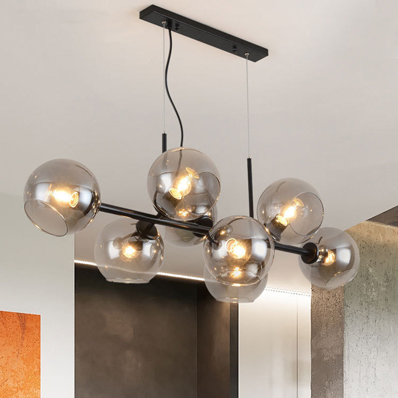 Modern Dining Table Chandelier – Sleek Minimalist LED Pendant Light
