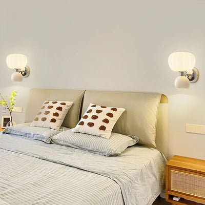 Modern LED Wall Lamp – Elegant Cream Finish for Soft Ambient Lighting