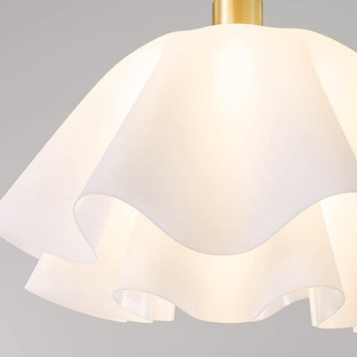 Gailon Ceiling Light – Elegant Folded Copper LED Fixture (E27, Modern Design)