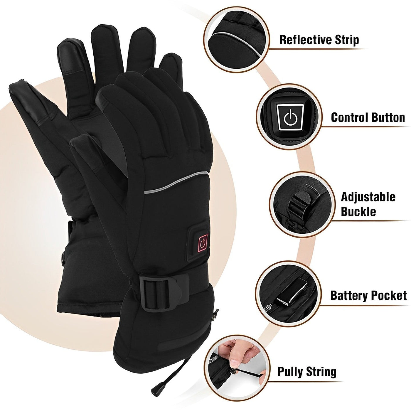 Heated Gloves – Premium Heat Technology for Always Warm Hands