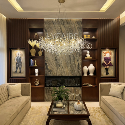 French Style Branch Crystal Chandelier – Luxury LED Pendant Light (G9, Adjustable Height)