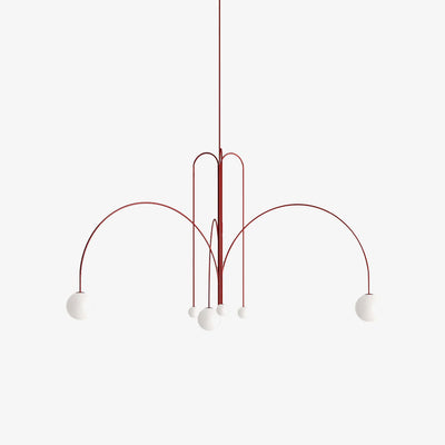Gran Finale Pendant Light – Luxury Glass & Metal Statement Chandelier (G9, Various Sizes)