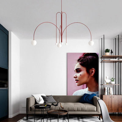 Gran Finale Pendant Light – Luxury Glass & Metal Statement Chandelier (G9, Various Sizes)