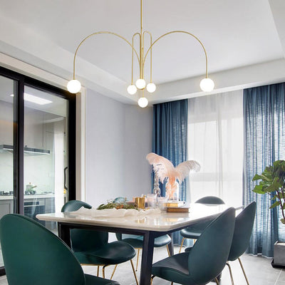 Gran Finale Pendant Light – Luxury Glass & Metal Statement Chandelier (G9, Various Sizes)