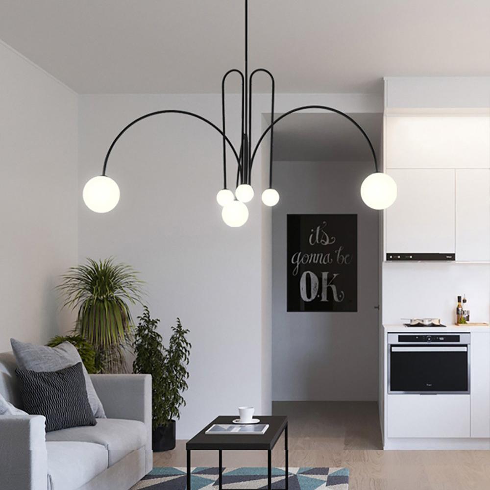 Gran Finale Pendant Light – Luxury Glass & Metal Statement Chandelier (G9, Various Sizes)