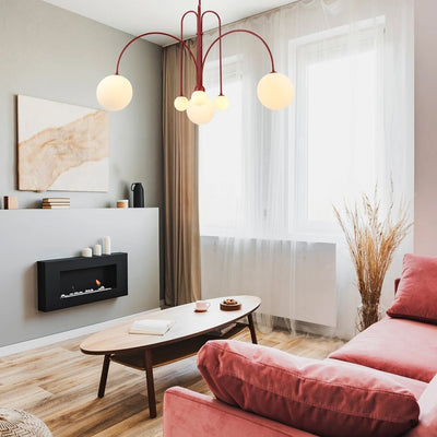 Gran Finale Pendant Light – Luxury Glass & Metal Statement Chandelier (G9, Various Sizes)