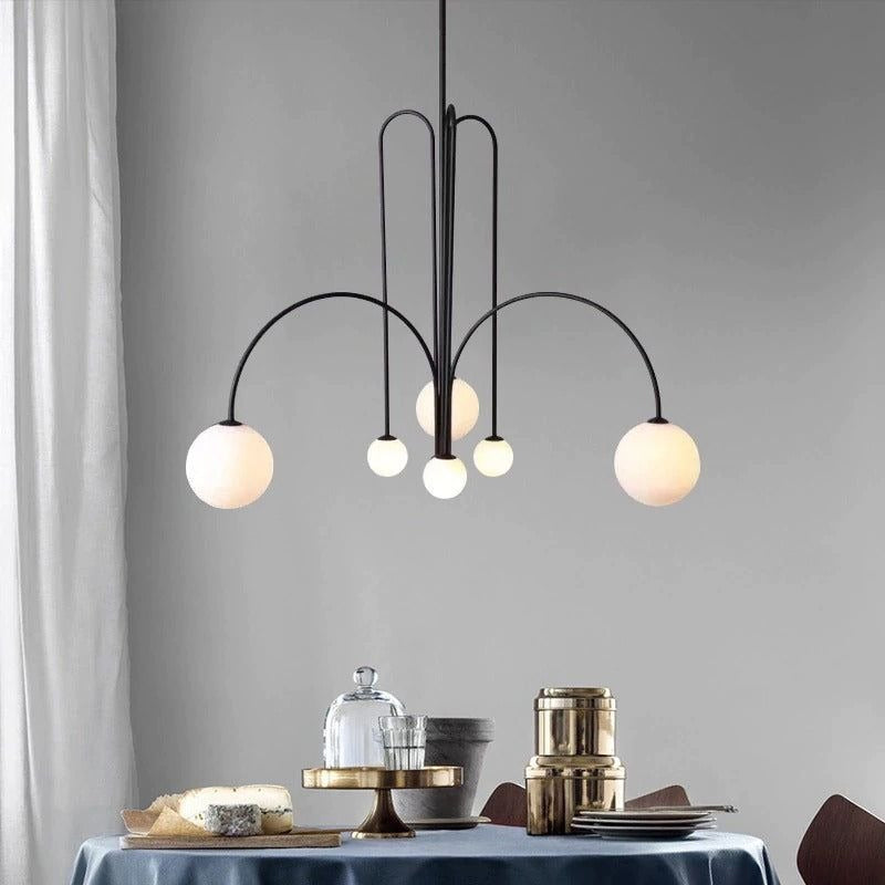 Gran Finale Pendant Light – Luxury Glass & Metal Statement Chandelier (G9, Various Sizes)