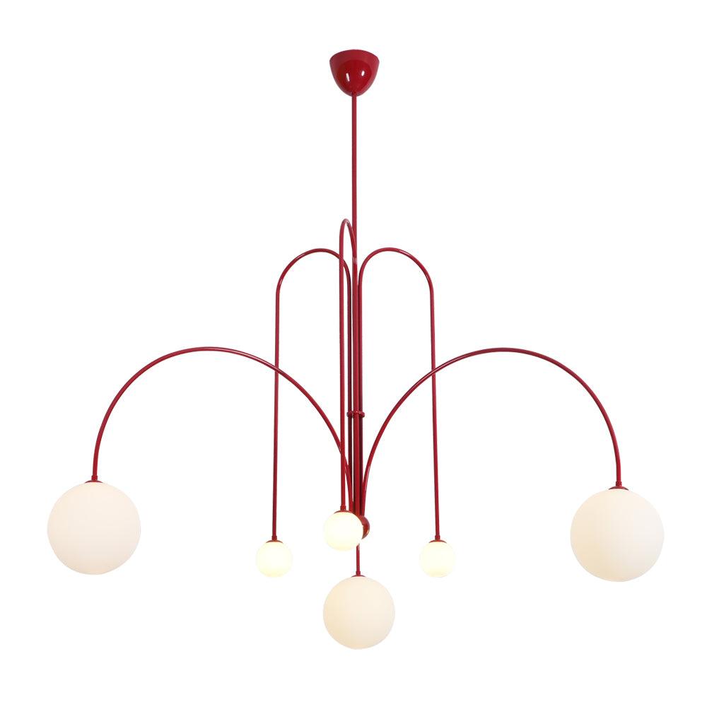Gran Finale Pendant Light – Luxury Glass & Metal Statement Chandelier (G9, Various Sizes)