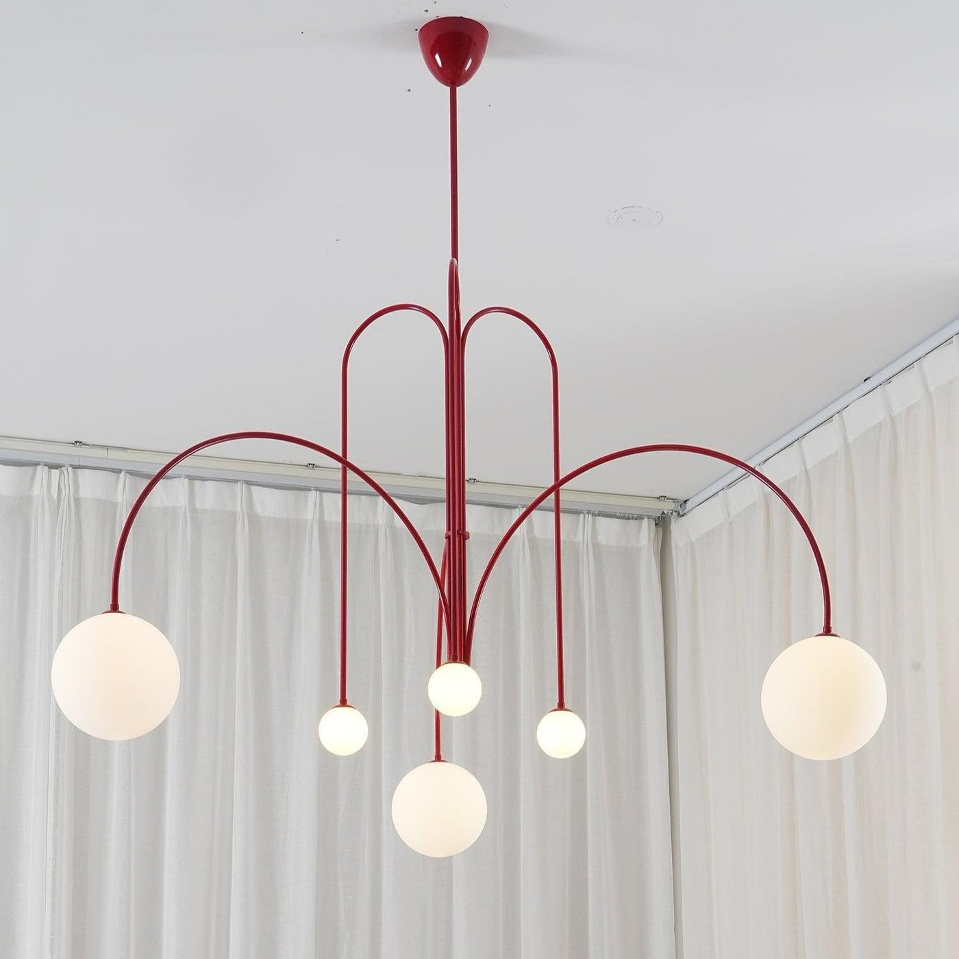 Gran Finale Pendant Light – Luxury Glass & Metal Statement Chandelier (G9, Various Sizes)