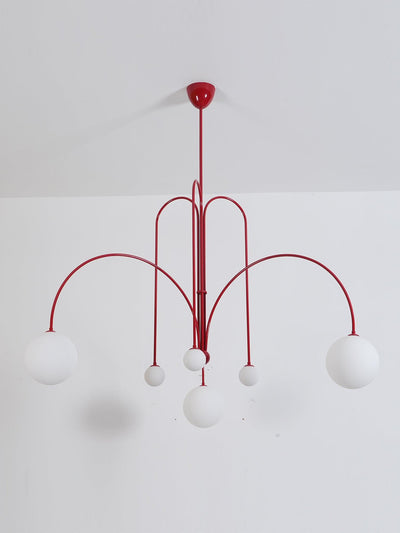 Gran Finale Pendant Light – Luxury Glass & Metal Statement Chandelier (G9, Various Sizes)