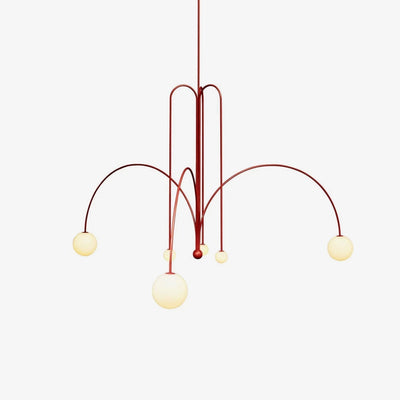 Gran Finale Pendant Light – Luxury Glass & Metal Statement Chandelier (G9, Various Sizes)