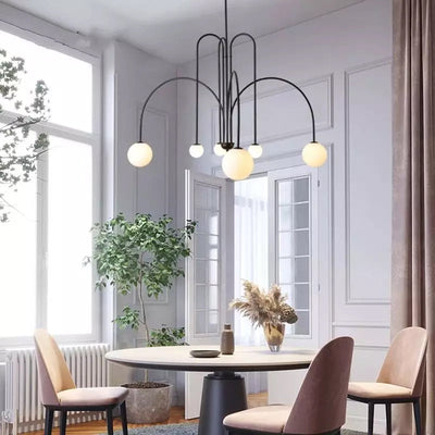 Gran Finale Pendant Light – Luxury Glass & Metal Statement Chandelier (G9, Various Sizes)