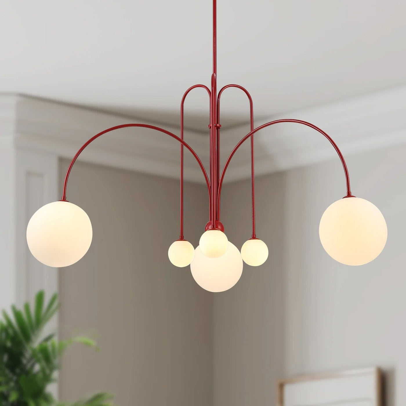 Gran Finale Pendant Light – Luxury Glass & Metal Statement Chandelier (G9, Various Sizes)