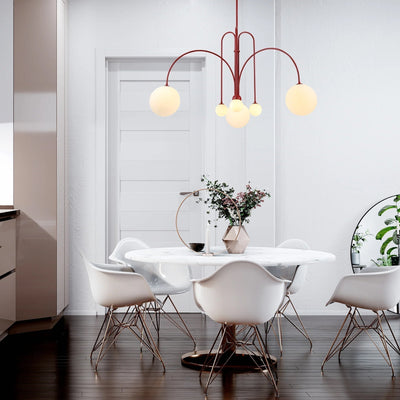 Gran Finale Pendant Light – Luxury Glass & Metal Statement Chandelier (G9, Various Sizes)