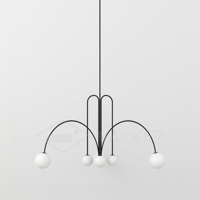 Gran Finale Pendant Light – Luxury Glass & Metal Statement Chandelier (G9, Various Sizes)