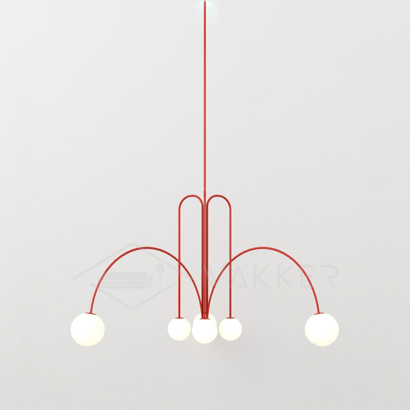 Gran Finale Pendant Light – Luxury Glass & Metal Statement Chandelier (G9, Various Sizes)