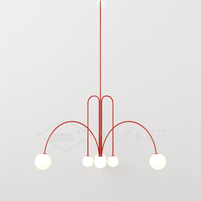 Gran Finale Pendant Light – Luxury Glass & Metal Statement Chandelier (G9, Various Sizes)