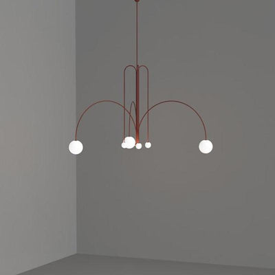 Gran Finale Pendant Light – Luxury Glass & Metal Statement Chandelier (G9, Various Sizes)