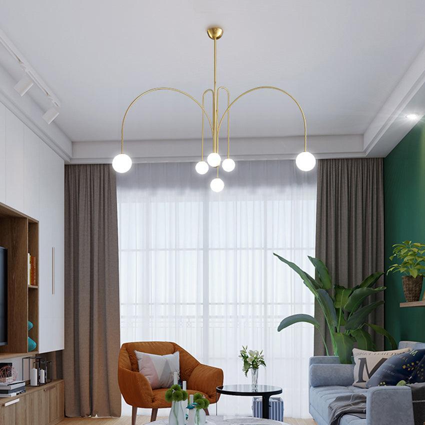 Gran Finale Pendant Light – Luxury Glass & Metal Statement Chandelier (G9, Various Sizes)