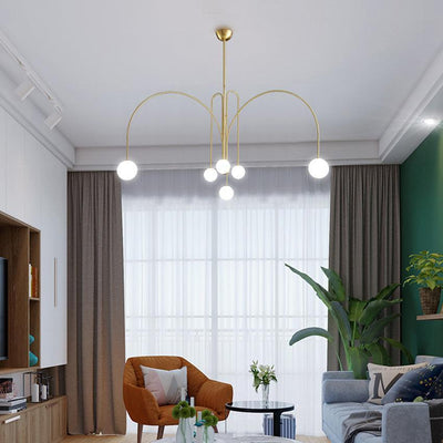Gran Finale Pendant Light – Luxury Glass & Metal Statement Chandelier (G9, Various Sizes)