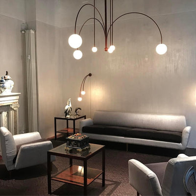 Gran Finale Pendant Light – Luxury Glass & Metal Statement Chandelier (G9, Various Sizes)