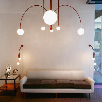 Gran Finale Pendant Light – Luxury Glass & Metal Statement Chandelier (G9, Various Sizes)