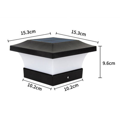 Nugee Short Light – Compact Solar-Powered Outdoor LED Lamp